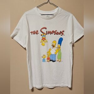 Vintage Simpsons Tee Shirt Size S , Matt Groening TM 2000 ,NWOT     B-21